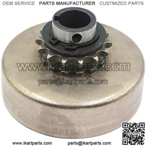 Centrifugal Go Kart Clutch 1" 14T, 14 Tooth Heavy Duty For 40,41,420 Chain up to10HP,1600 Series Racing Clutch Go Kart Cart Mini Bike