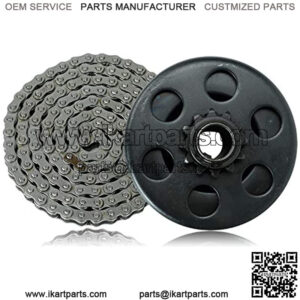 Centrifugal Clutch Engine 212CC 3/4" Bore with 5FT #35 Chain 12 Tooth 12T Compatible for Go Karts Mini Bike Replace Parts Minibike Lawnmower Fun Kart Engine