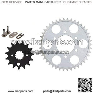 Drive Sprocket Chain Combo for Suzuki GSX750 Front 15 Rear 42 Tooth 530HZ Standard 112 Links