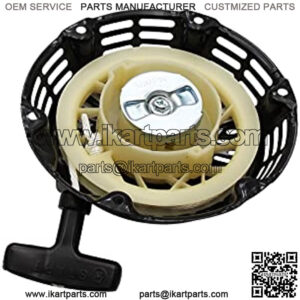 5.5HP 6.5HP Pull Start Recoil Starter for KT-196cc Mini XRS 163cc 80T Go Karts 212CC MBX20 Mini Bike Parts CT200U Trail 200 196cc Mini Bike Parts Black