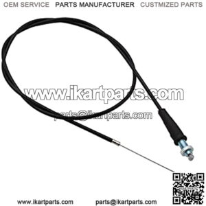 50" Throttle Cable with Straight Tip for Mini Baja MBX10 MBX11 MB165 MB200 5.5HP 6.5HP196cc Mini Bike Parts Black