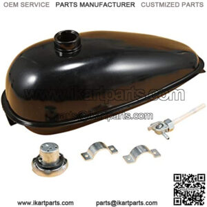4L Replacement Gas Fuel Petrol Tank For 49cc 60cc 80cc Motorized Bicycle Bike