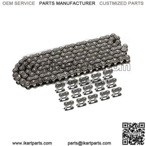 25H Drive Chain 138 Links for 33cc 47cc 49cc 2-Stroke Razor SX350 SX500 MX500 MX650 Cobra Cagllari CAG Goped Mini Chopper Dirt Super Pocket Bike ATV Quad Electric Scooter Kid Mini Moto Parts