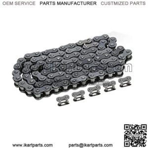 Rear Drive 420 Chain 90L Standard Roller Master Link for Coleman BT200X CT200U Trail 200 CT200U-EX Baja Warrior Heat TrailMaster MASSIMO MB165 MB200 196cc 6.5hp Powersports Mini Bike Parts