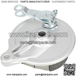 Rear Drum Brake Cover Shoe Assembly for Coleman BT200X CT200U Trail 200 CT200U-EX CT200U-A CT200U-AC 196cc 6.5 hp Powersports Mini Bike Parts