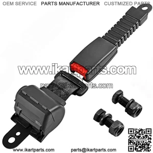 Retractable Golf Cart Seat Belts Kit for EZGO, Yamaha, Club Car, Go Kart Seat Belt, UTV-One Set