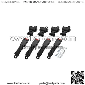 Golf Cart Seat Belts, (4PCS)