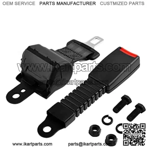 Retractable Golf Cart Seat Belt Safety Belt for EZGO Club Car Yamaha, Go Kart Seat Belt, UTV