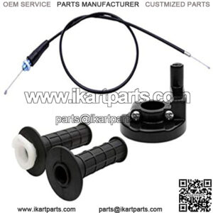 Handlebar Grip Throttle Cable Clamp for Coleman CT200U Trail 200 Mini 196cc Bike