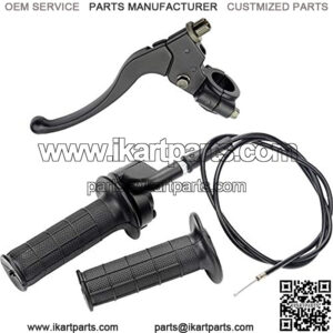 22mm Mini Bike Throttle Cable,50 90 110 125cc ATV Quad Pit Bike Dirt Bike Doodlebug Mini Bike Twist Throttle Accelerator Handle Grips