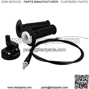 Handle Bar Throttle Grips Grip Cable for 97cc 2.8hp DB30 Mini Doodlebug Bike 52 inch