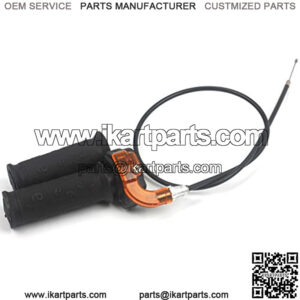 22mm (7/8") Handle Grip Throttle Clamp Throttle cable 49cc Pocket Bike Mini Moto Quads