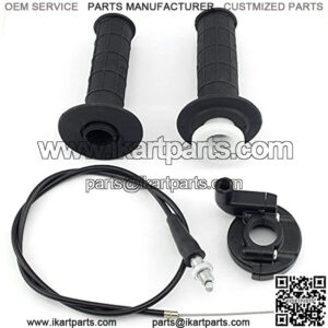 Throttle w/Hand Grips Grip & Cable 50" for Mini Bikes 5.5hp 6.5hp 8hp 9hp 11hp using GX style engines
