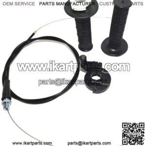 mini bike pit bike handle throttle grips cable 48 inch 97cc 30db