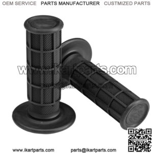 412 Pee Wee Mini Dirt Bike 3/4" Handlebar Grips For HONDA YAMAHA 50cc Blk