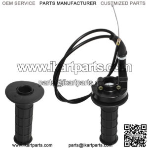 Throttle Hand Grips Cable Clamp Kit For Coleman CT200U Trail 200 Mini 196cc Bike