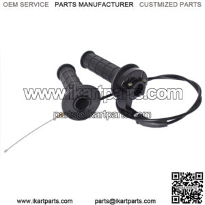 Throttle Hand Grips Cable Clamp For Coleman CT200U Trail 200 Mini 196cc Bike US