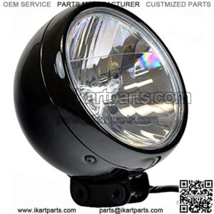 12 Volt Black Headlight Assembly for the Mini Bike MB200