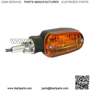 K & S DOT Incandescent Marker Lights Black/Amber 2 wires 25-7700BK