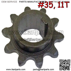 Mini Bike Chopper Kart SPROCKET TORQ A VERTER COMET 20/30  TAV2 11 tooth #35