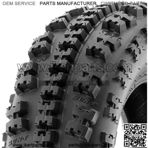 19x7-8 Replacement Tubeless 6 PR ATV UTV Tires A027 [Single]