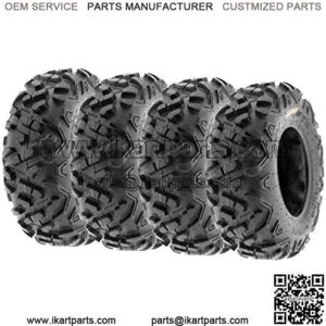 Set of 4 Power.II ATV & Go-Kart Mini Bike Tires 145/70-6 (14x6-6) Front & 145/70-6 (14x6-6) Rear, 6 PR, A051??