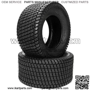 2PCS 23x9.50-12 Lawn Garden Mower Tractor Turf Tires 1380lbs Capatity Tubeless