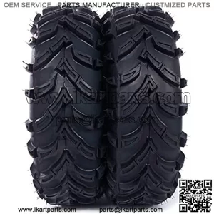 2PCS 26X9-12 6PR 26" ATV UTV all-terrain Tires Rear Tires 26/9/12 Tubeless Tires Front Left Right Tire