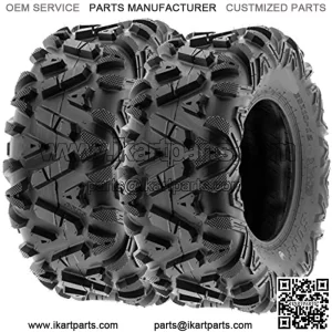 A033 ATV/UTV Tires -- 25x11-12 -- 6 Ply | Pair of 2 | All-Terrain Off-Road
