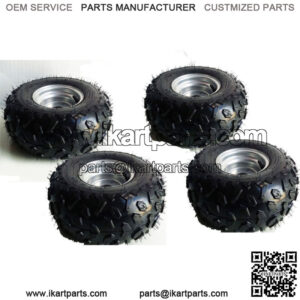 145/70-6" Wheel Taotao Sunl Coolster Roketa ATV Quad Mini Go Kart Cart Tire Rim