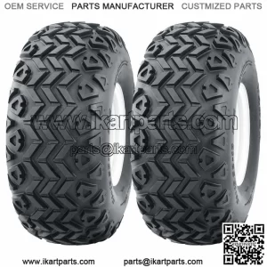 SET 2 WANDA ATV 22.5X10-8 22.5X10X8 4PR GO KART GOLF CART JOHN DEER OEM TIRES