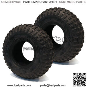 (Pack of 2) Knobby Tire 145/70-6 for General Purpose ATV, Go-Kart, Mini Bike