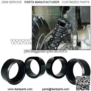 2.5" Rise Suspension Lift Spacer Kit For CAN AM Outlander 650 800 ATV (Black)