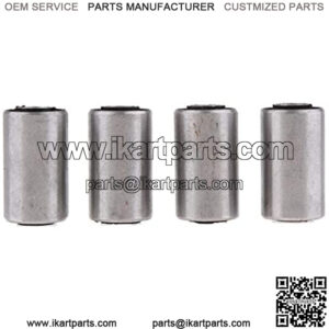 4 Pieces High Performance Arm Mount Bushing for ATV Go Kart Quad Mini Bike