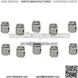 10 Pack 267 Universal Wire Stop Swivel for Throttle Choke Cable Mini Bike