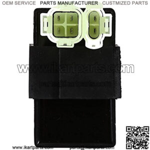 6 Pins CDI Igniter Module Box, Motorcycle Electronic Igniter 4 Wheeler Quad Bikes Coil Solenoid Relay Voltage Regulator for GY6 50cc 125cc 150cc ATV Moped Scooter GO KART (1 pc)