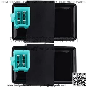 5 Pin AC CDI Box Replacement for 50cc 70cc 90cc 110cc 125cc 140cc 150cc 160cc Chinese ATV Quad Go Kart Pit Dirt Bike Motorcycle - 2 Pcs