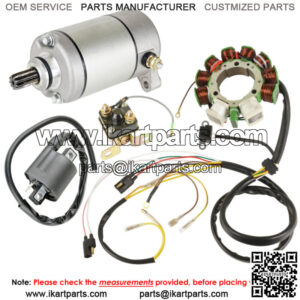 Stator Starter Solenoid Ignition Coil for Polaris Magnum 425 4X4 1995-1998