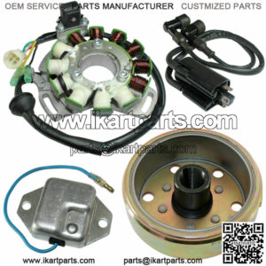 Stator Regulator Ignition Coil Flywheel for Yamaha Banshee 350 YFZ350 1987-1994