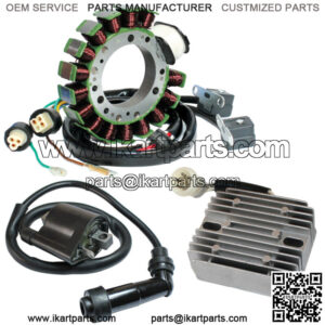 Stator & Regulator Rectifier for Yamaha Warrior 350 YFM350 1989 W/Ignition Coil