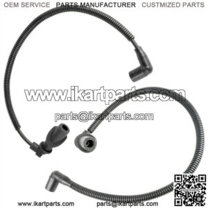 Ignition Coil Spark Plug Wire 47cm and 59.3cm for Polaris Sportsman 800 EFI 2005