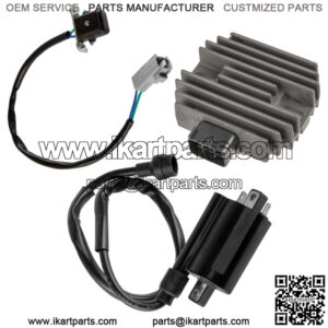 Regulator w/ Stator Pickup Ignition Coil for Kawasaki Mule 3000 KAF620 2001-2008