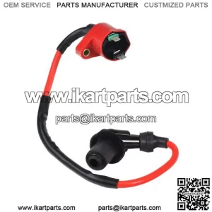 High Output Racing Performance Ignition Coil for 150cc 4-Stroke GY6 Go-Kart & Scooter Engines