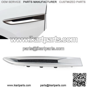 Left Front Side Fender Air Vent Outlet Grille Trim For Jaguar XE F-Pace 16-20 17