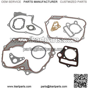 AUTOMOTIVE Engine Head Cylinder Stator Clutch Intake Gasket Set Compatible with Chinese Honda 110cc Horizontal Engine ATV Dirt Bike Go Kart Quad 4 Wheeler Dune Buggy