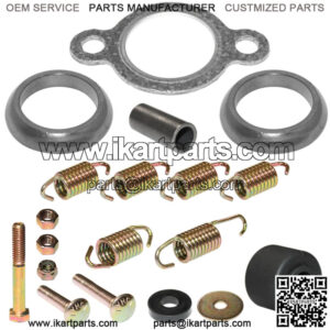 Exhaust Muffler Gasket Kit for Polaris Magnum 325 2X4 4X4 Hds 2001 2002