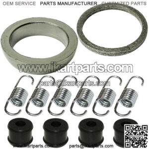 Exhaust Muffler Gasket Kit for Arctic Cat Prowler Xt 1000 4X4 / Xtz 1000 4X4