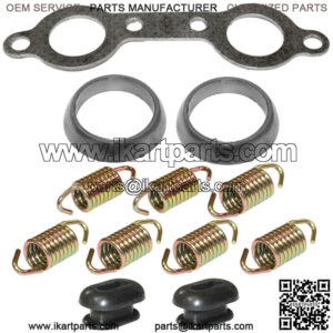 Exhaust Muffler Gasket Kit for Polaris Ranger RZR 800 EFI 2008