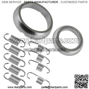 Exhaust Muffler Gaskets and Springs Kit for Arctic Cat Sabercat 500 / LX 2005