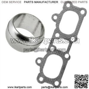 Exhaust Muffler Head Pipe Manifold Gasket for Polaris Ranger Crew 900 2016-2019